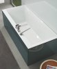 Villeroy & Boch Squaro Edge 12 Duo Wanna prostokątna 170x75 cm biała Weiss Alpin UBQ170SQE2DV01